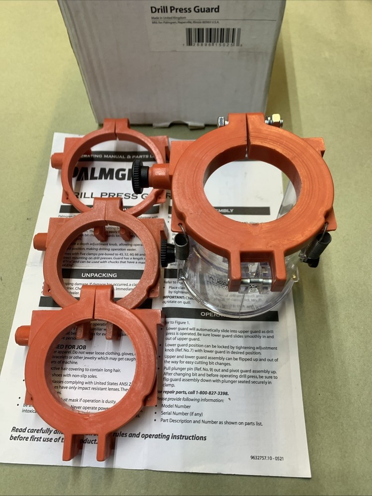Palmgren Cleervue Drill Press Guard - 9615025