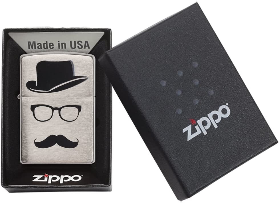 Zippo 28648 Invisible Man Brushed Chrome