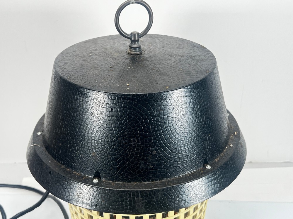 Fi-Shock Electronic Bug Killer Model FS-2500 Hanging Bug Insect Zapper blue bulb