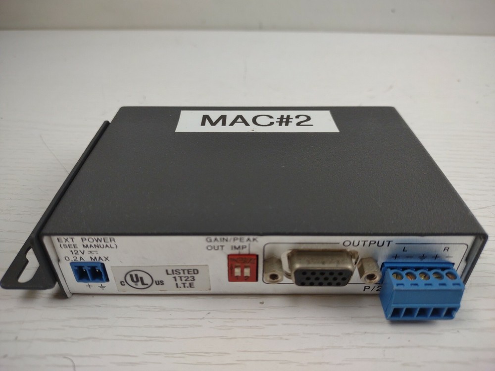 Extron Versa Tools P/2 DA2xi Distribution Amplifier 33-789-01