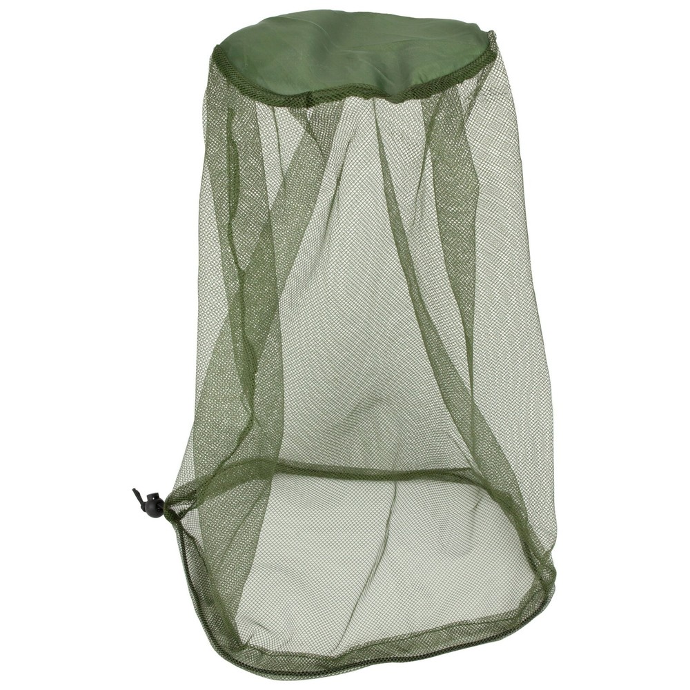 Fine Mesh Soft Multi-Filament Mosquito Head Net (SP883) Single - Green [B23]