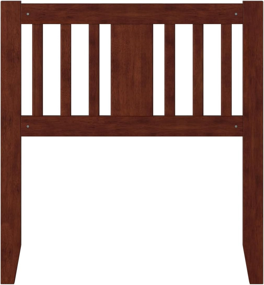 Tahoe Twin Size Headboard with Attachable Charger in Walnut