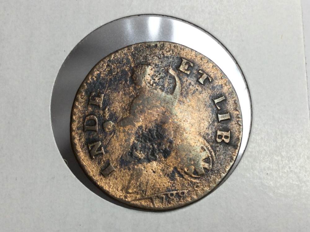 1788 Vermont Bust Right RR17