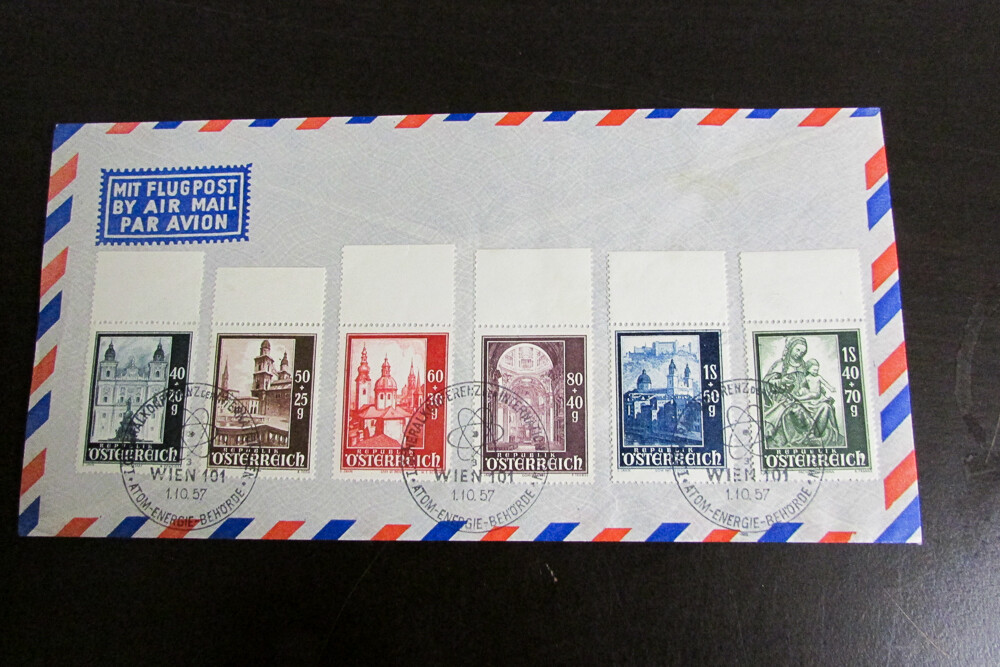 Austria 5 Covers Nicely Cancelled