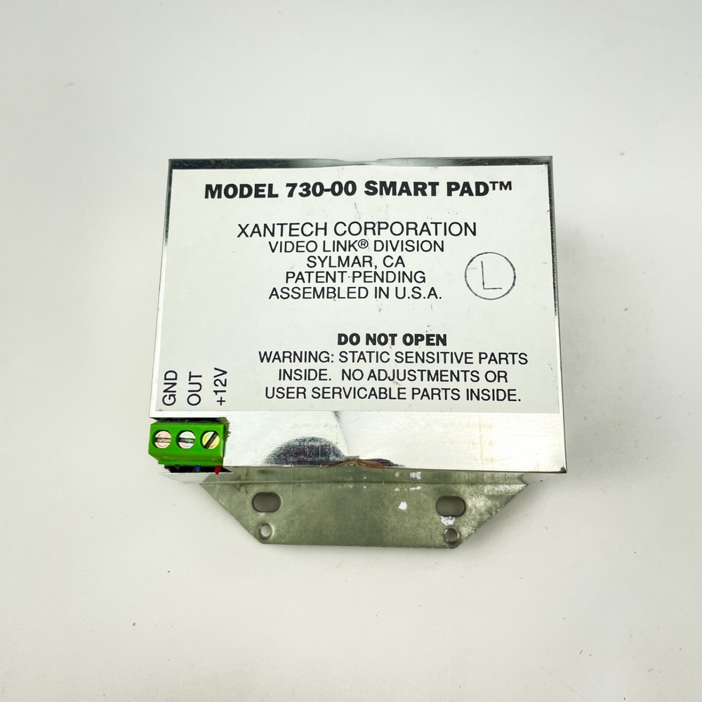 Xantech Model 730-00 Smart Pad Wall Audio Control Cream USED
