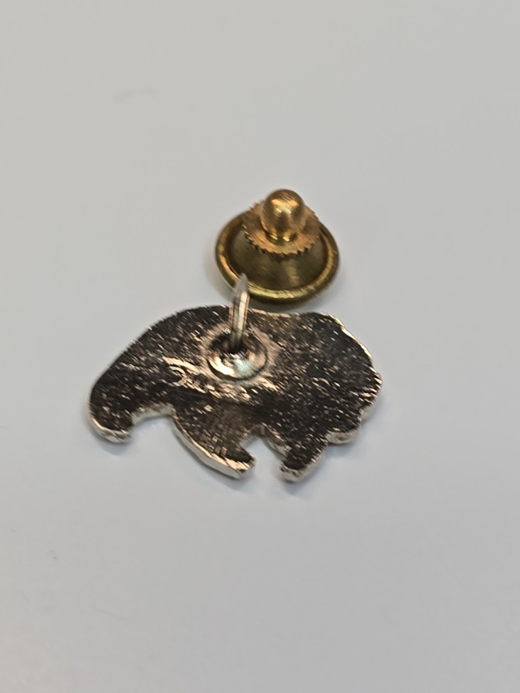 Brown Bear Tie Tack Lapel Pin Small Size