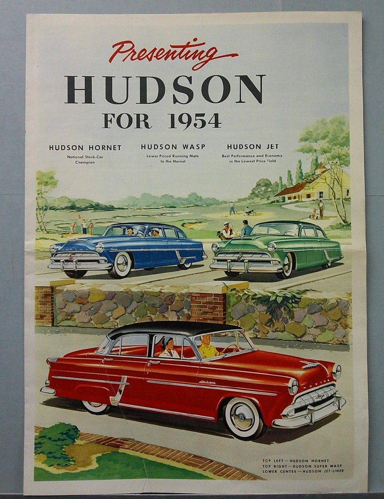 1954 Hudson Sales Catalog