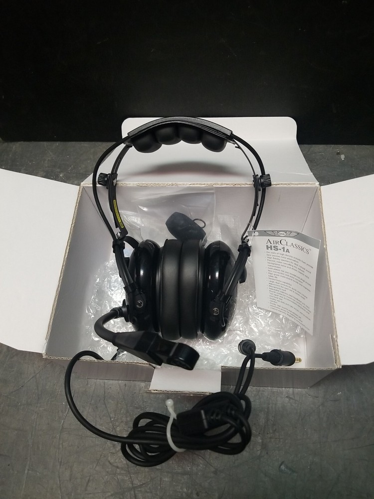 ASA AirClassics Pilot Headset, HS-1A