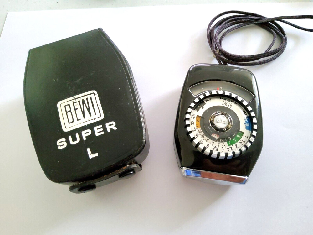 BEWI SUPER L Exposure Meter by Bertram Germany  Light Usage