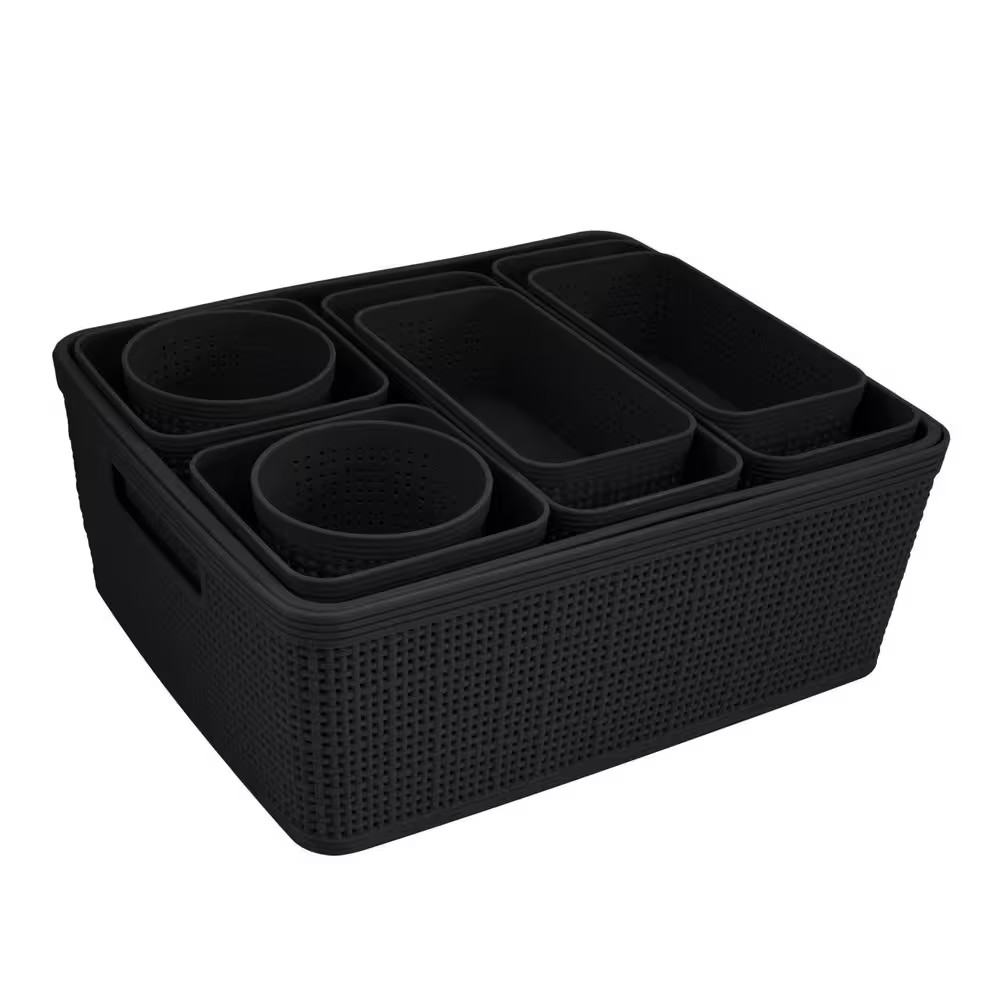 Black Organizing Set (10-Pack)