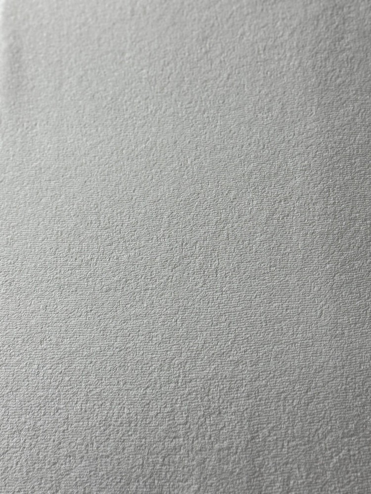 Fazzini Jacquard Jersey Mattress Protector Cover, White, Elasticized