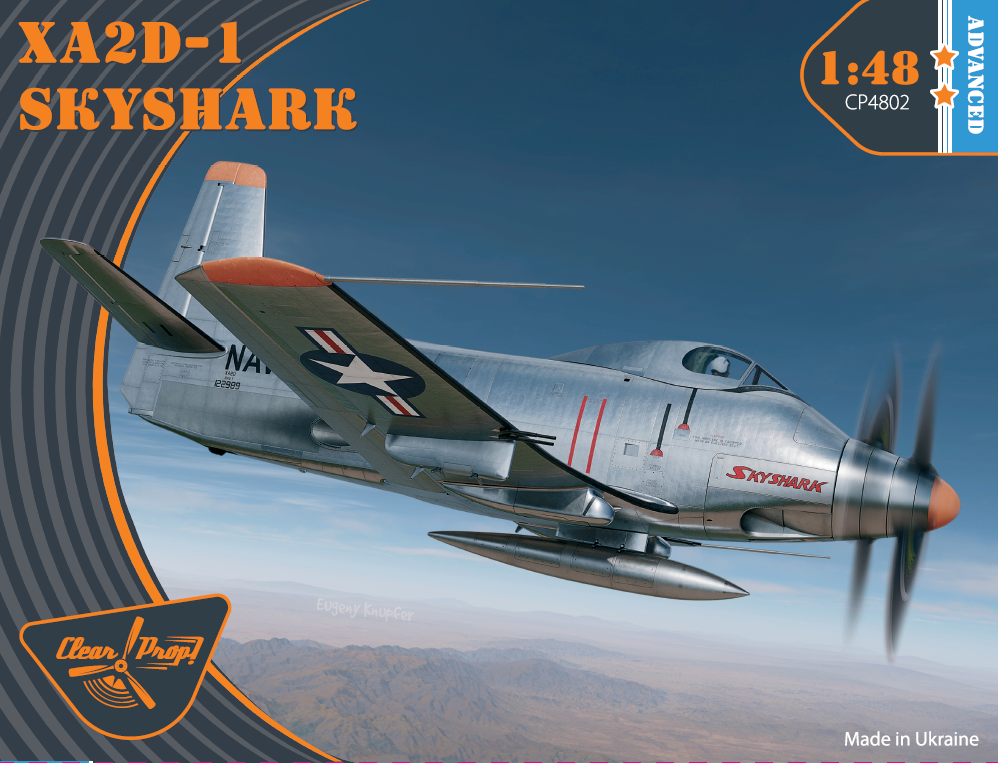 1/48 Clear Prop! CP4802 XA2D-1 Skyshark model kit