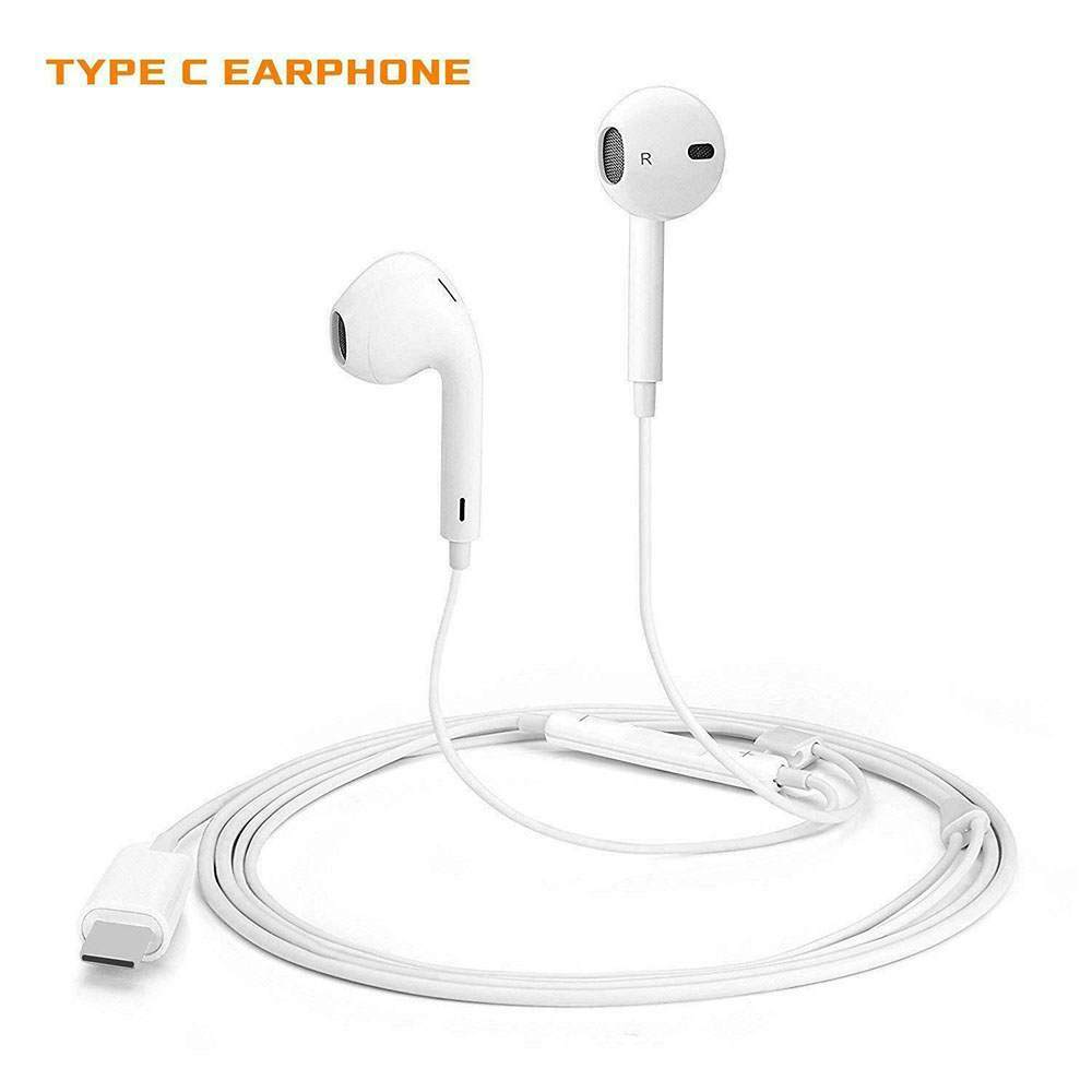 Lot/24 Type-C Plug & Play Earphone Wholesale