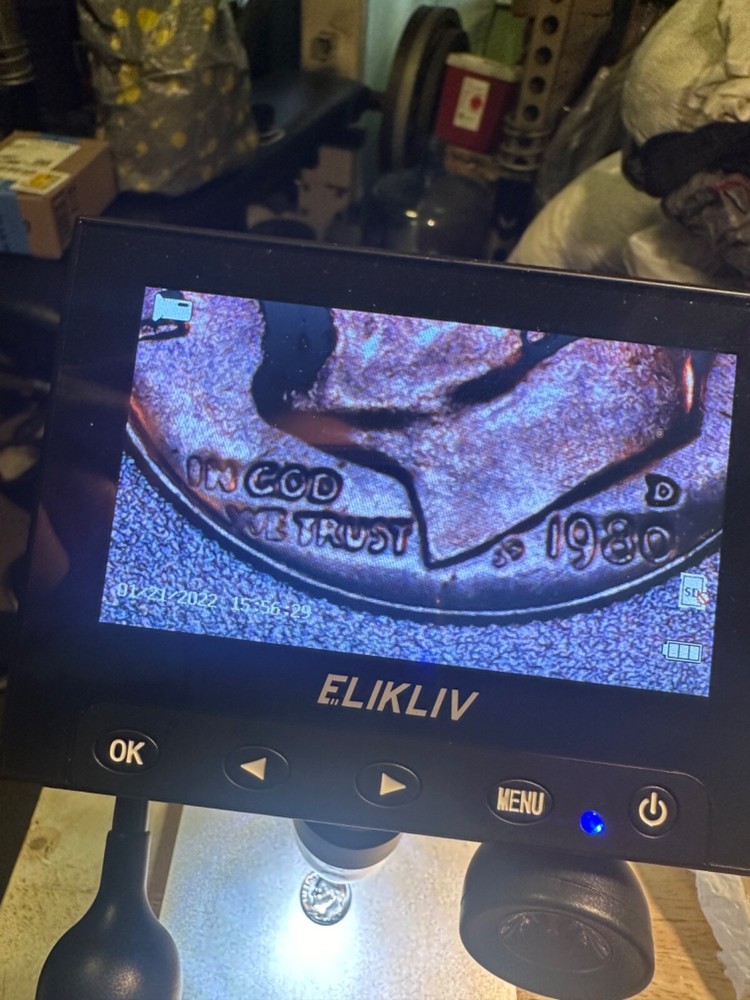 1980 D Roosevelt Dime Strike Error