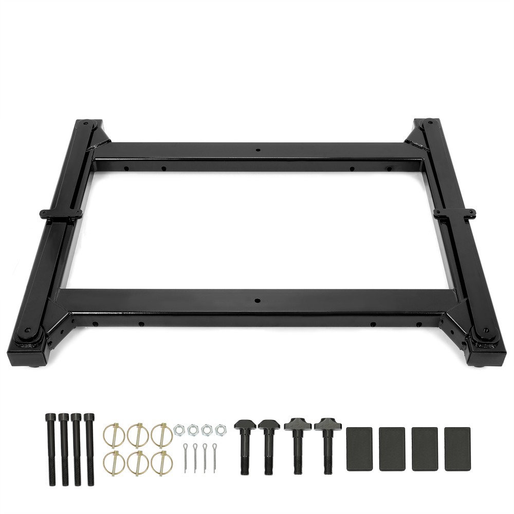 5th Wheel Hitch Rail Adapter 25000LBS Powder-Coated For Ram 2500 3500 2013-2021