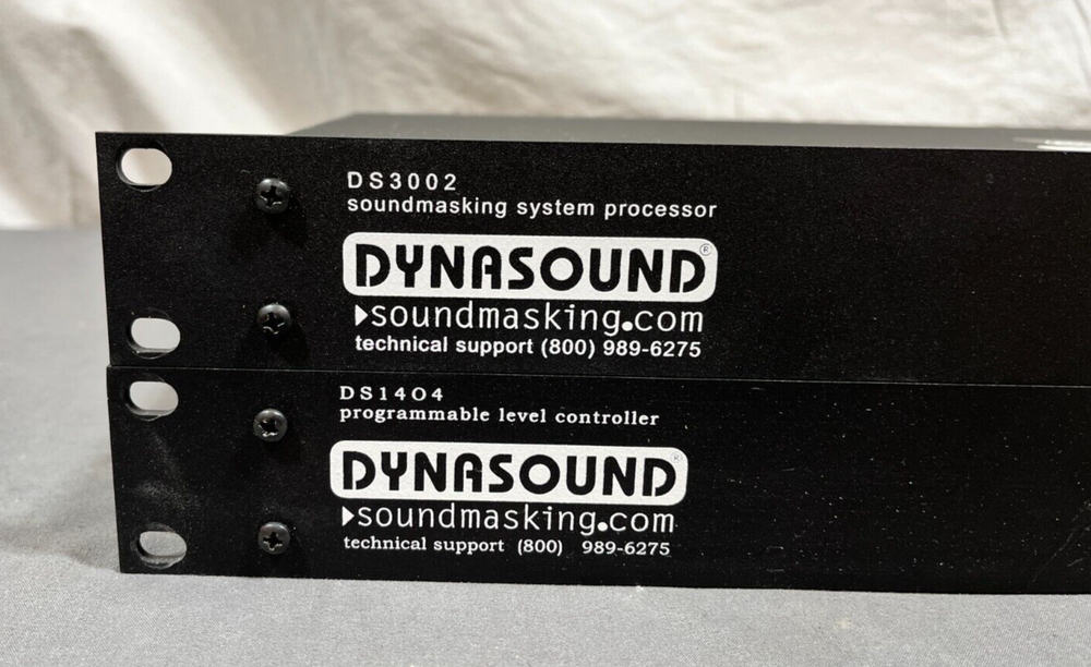 Cambridge DYNASOUND DS3002 Sound Masking Processor & DS1404 Level Controller
