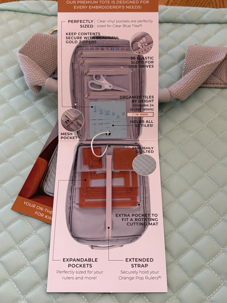 KIMBERBELL Tool Tote & Scissors Case Set