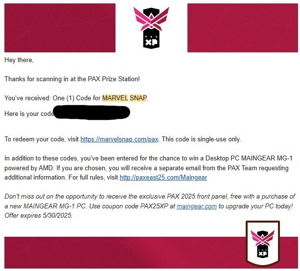 Marvel Snap Code Pax East 2025 Miles Morales