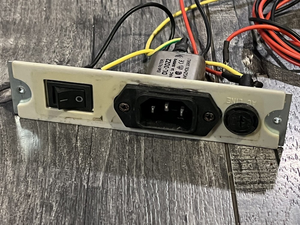 US Cutter plotter parts SC 1261 internal power cord and switch board replacement
