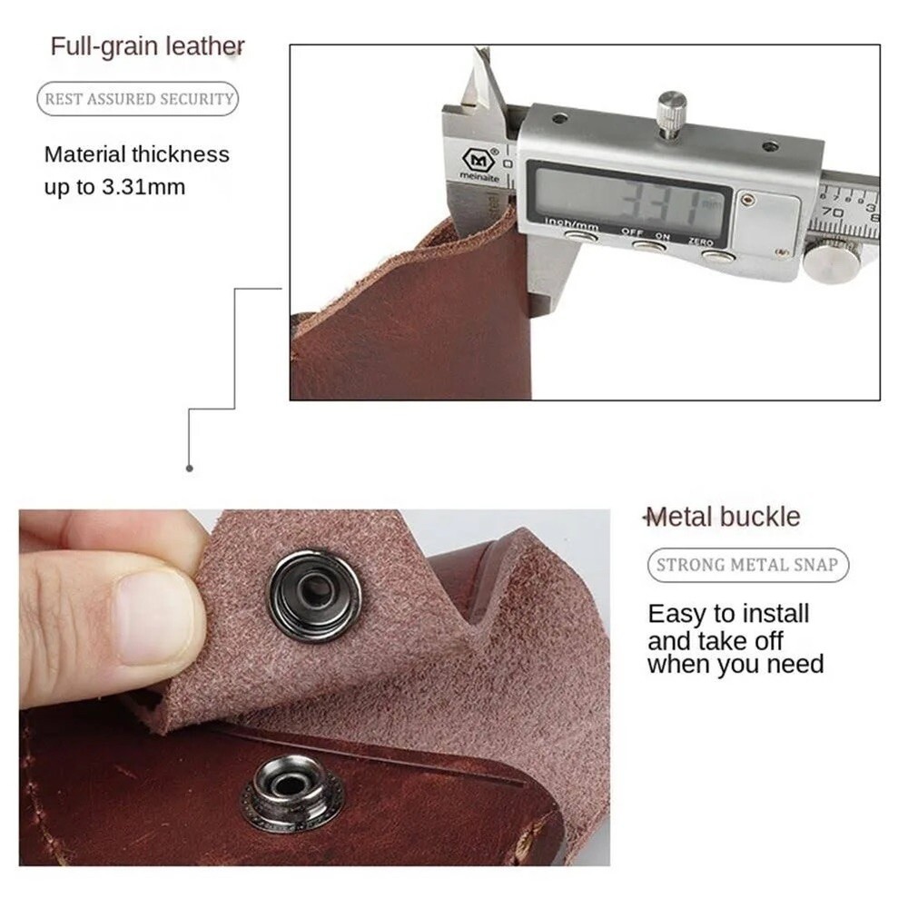 Axe Sheath Genuine Leather Sheath Hatchet Protector Cover Axe Sleeve Sheath Case