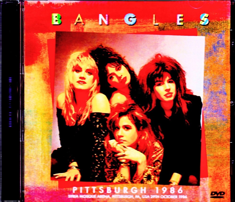 THE BANGLES  -  Pittsburgh 1986 (1 DVD)
