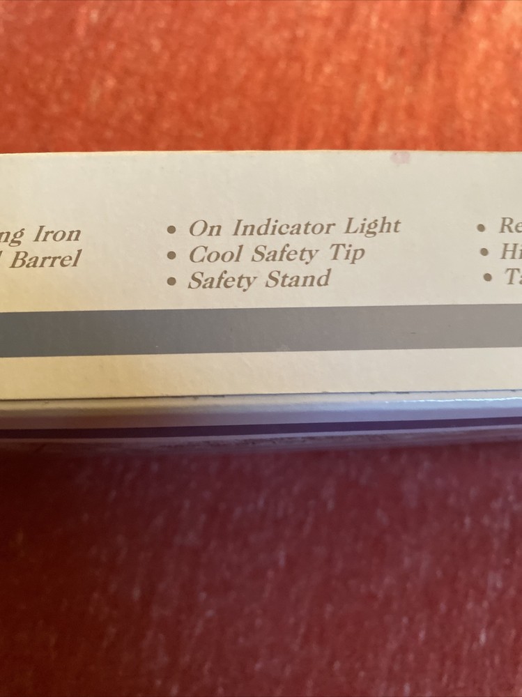 NOS Windmere Curling Iron 3/4" Setting Pretty
