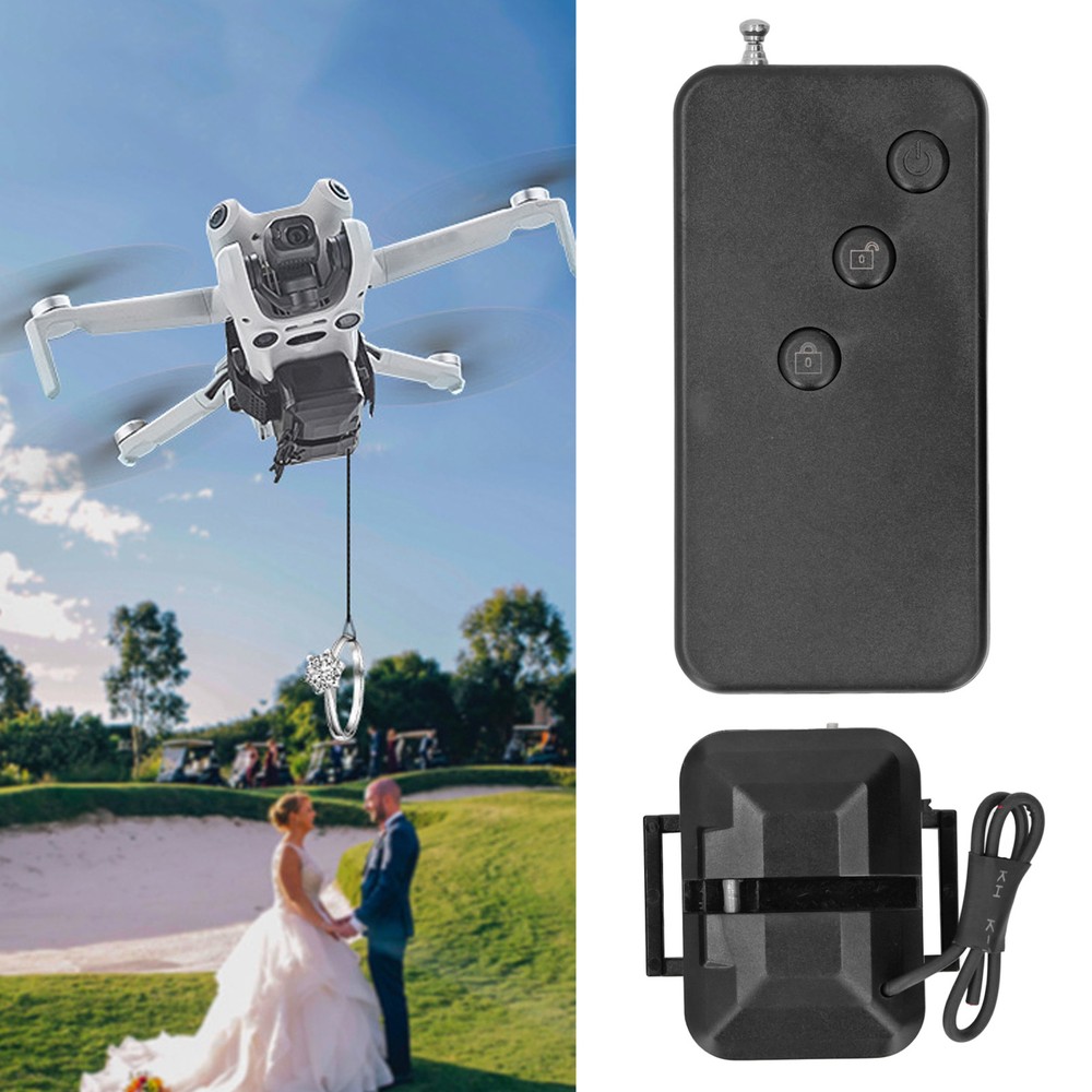 Airdrop System Drone Payload Transport Release Device For Mini 4 Pro For