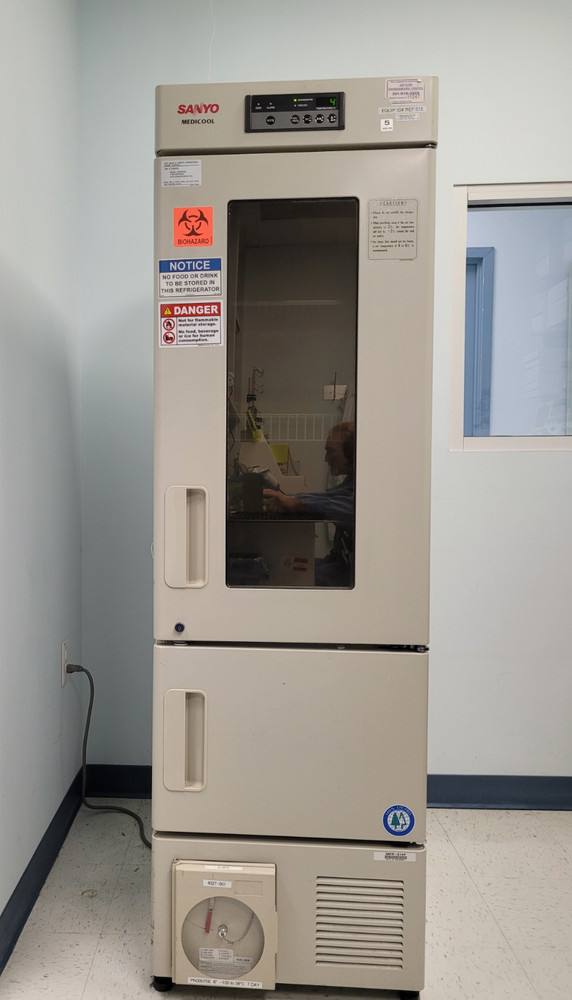 Sanyo MPR-214F Pharmaceutical Refrigerator w/ Freezer