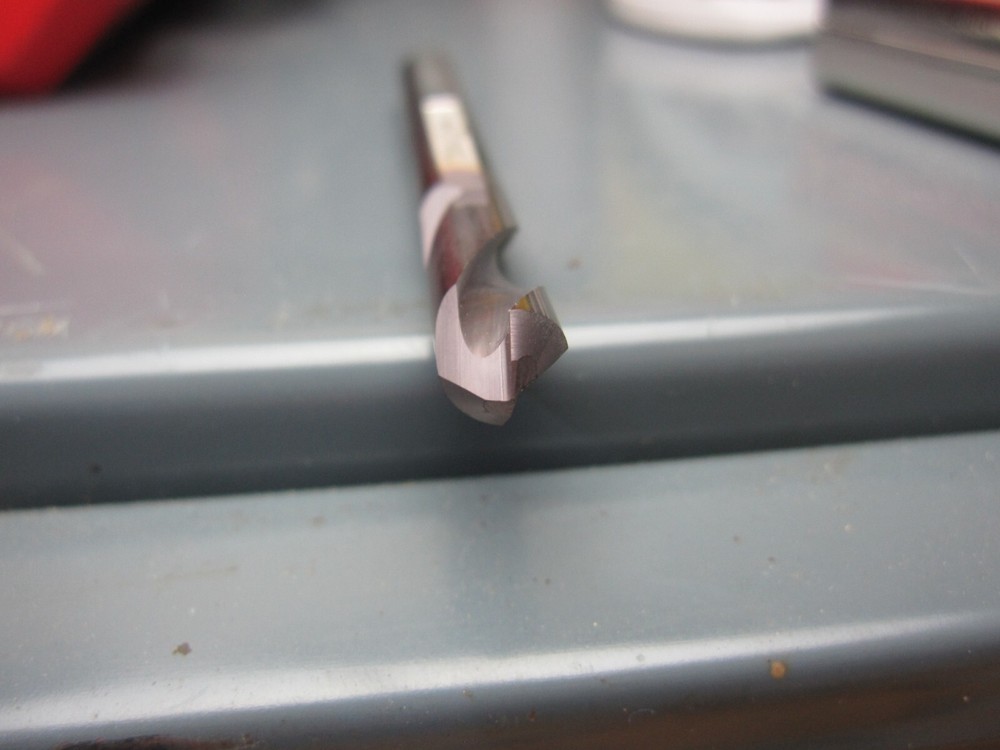 Cutwell 1/4" solid carbide spotting drill 2-/2" OAL