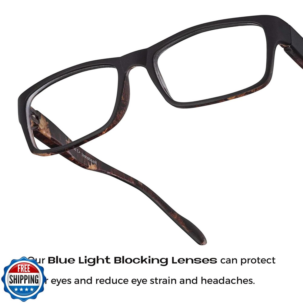 Readerest 2.25 Blue Light Reading Glasses - Lightweight Computer Glasses - Ey