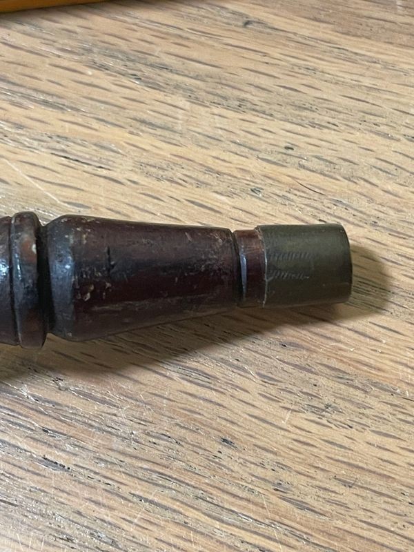 Vietnam Short Timer Stick - 19" - Heavy - Solid Brass Head