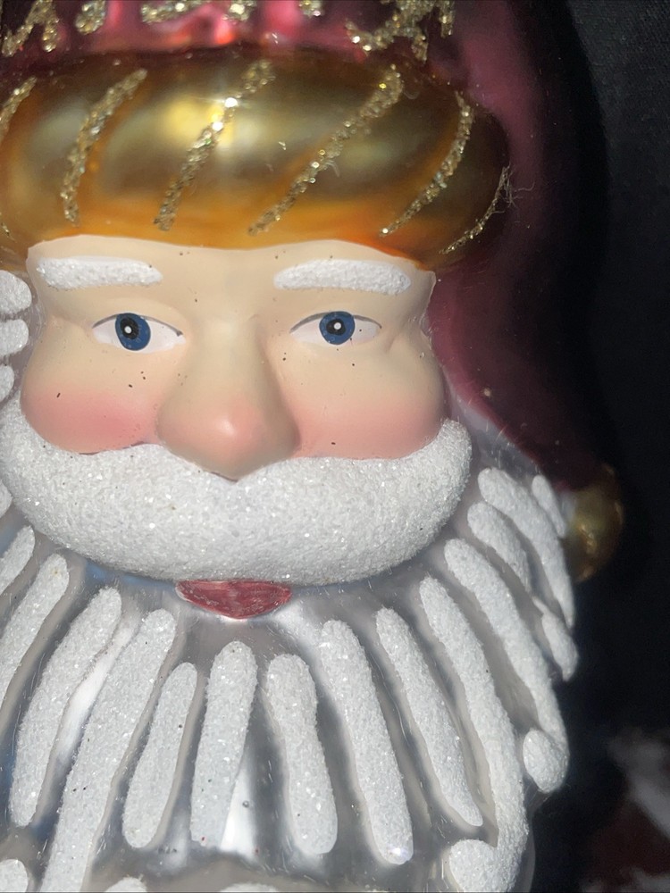 2 “moon” Shaped Santa’s Dillards Trimmings