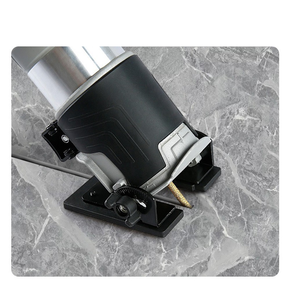 Efficient and Precise Cutting with 6 35mm Brazed Router Bit for Granite Tile
