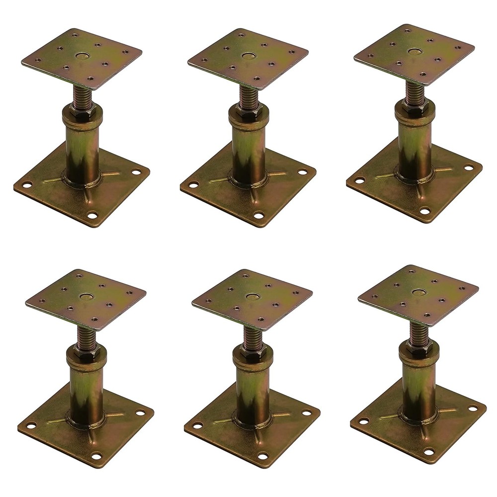 4-7" Adjustable House Floor Jacks Mini Screw Post Pole 6 Pack