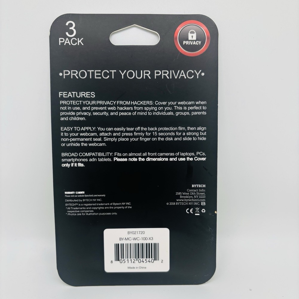 Webcam blocker by tech 3 pack