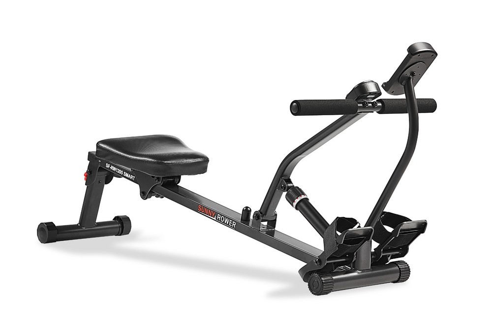 Compact Rowing Machine Quiet Smooth Adjustable Resistance Fully Body Workout
