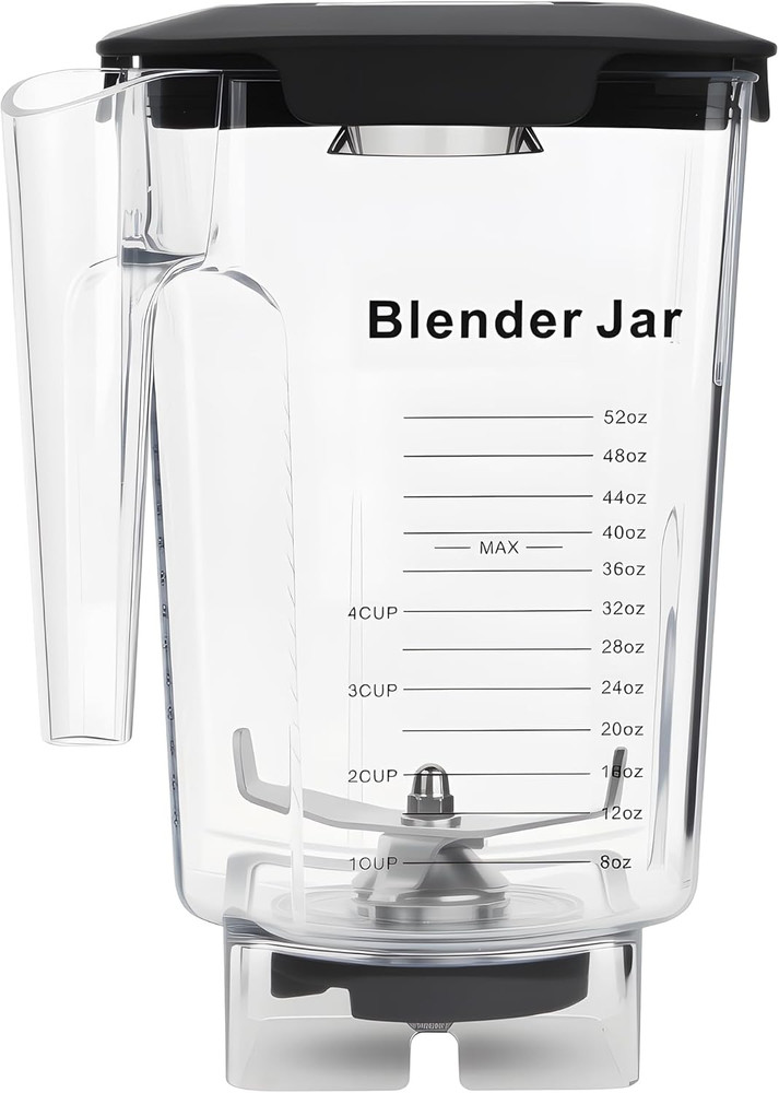 90 Oz Replacement Jar Compatible with Blendtec Blender, Container Pitcher Fits A