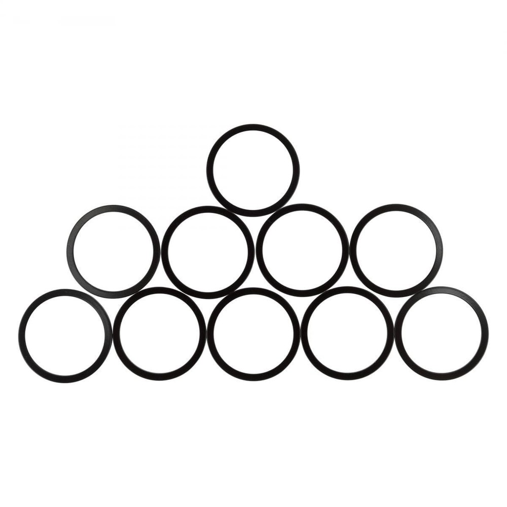 Origin8 Headset Spacers, 2mm x 1", Black