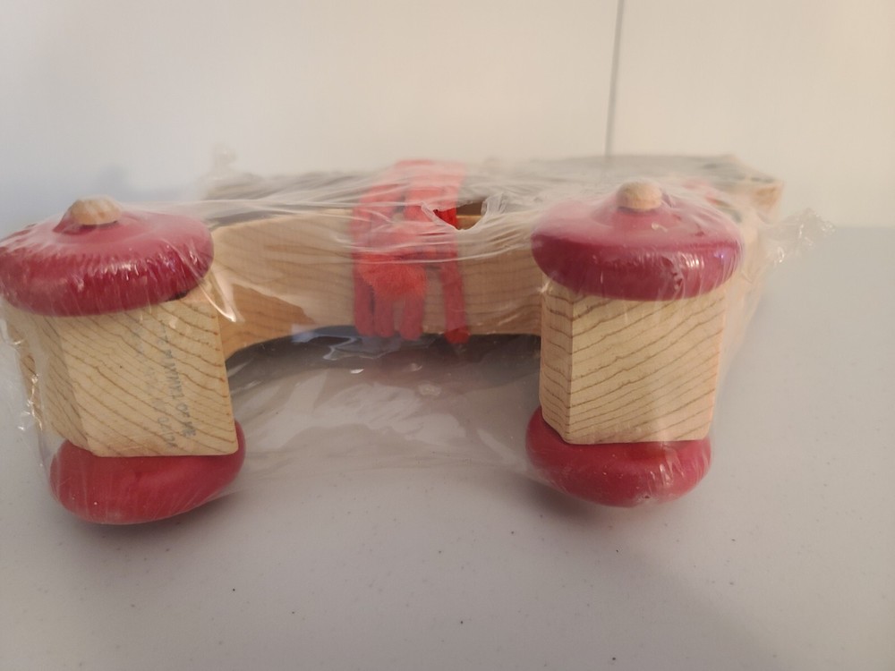 Wooden Pull Horse