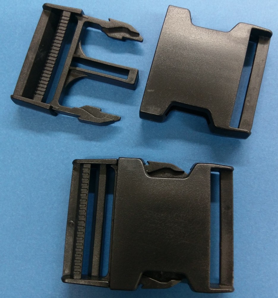 2"  Side Release Adjustable Buckles, Heavy Duty use with 2" webbing