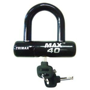 Trimax Ultra-High Max 40 Security Disc/Cable Lock - Black - MAX40BK
