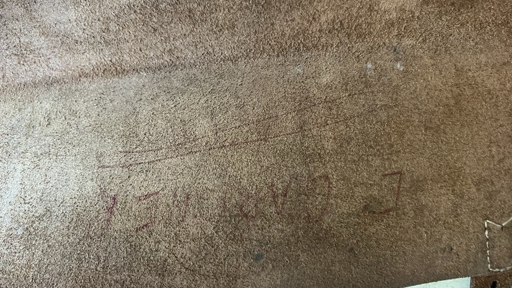 Beautiful 1940s German Leather Mailbag