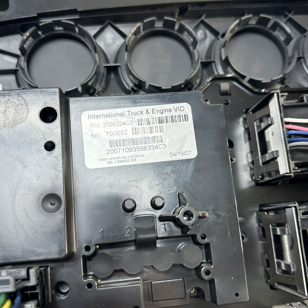 International Prostar Dash Panel With Display + Switches