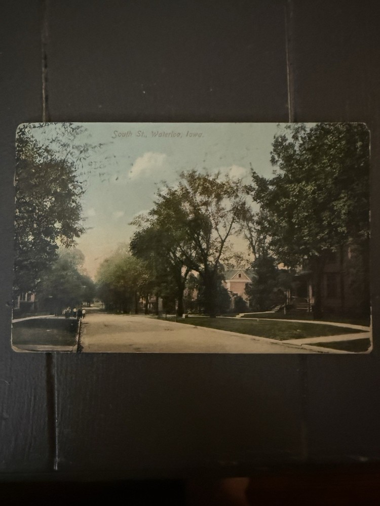 Rare 1 Cent George Washington Stamp On Postcard