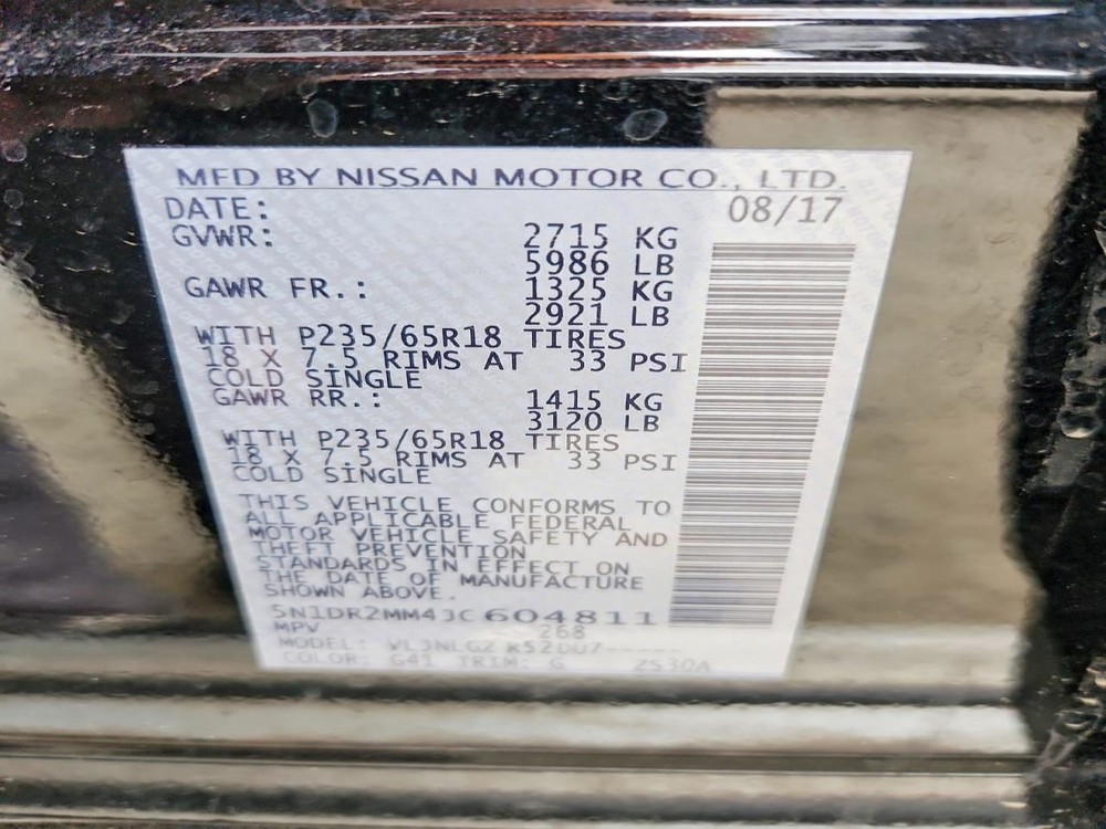 Speedometer Cluster MPH Fits 18-20 PATHFINDER 3873106