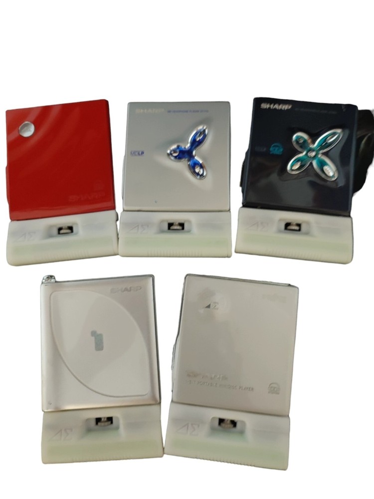 1000mAh Battery Case Attachment For SHARP MD-DS MD-ST series