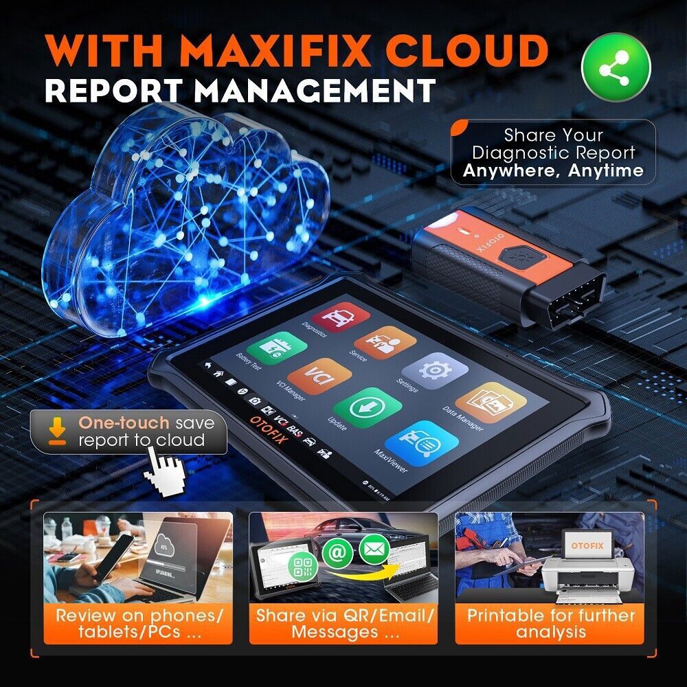 OTOFIX D1 Lite OBD2 Scanner Wireless Diagnostic Tool Full System Active Test