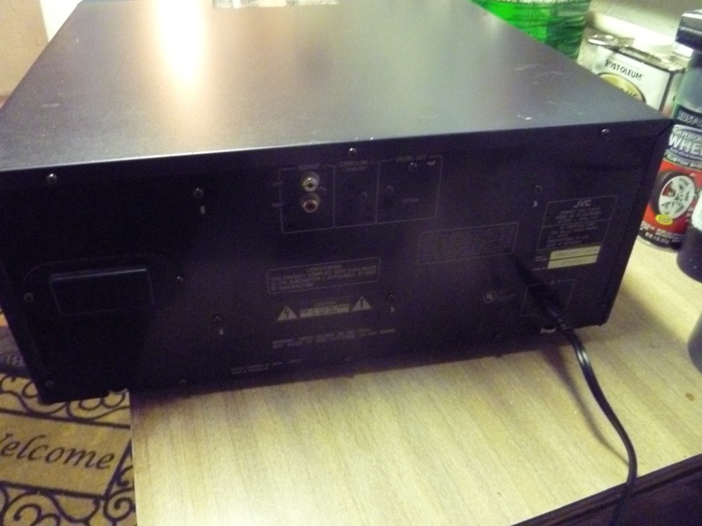 JVC XL-MC2000 CD Automatic Changer 200 Optical Digital Output Tested Works