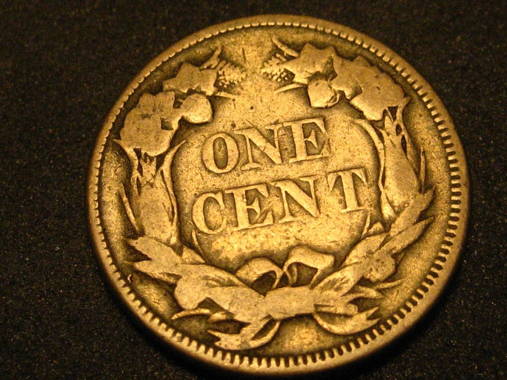 1857 Flying Eagle Cent VG