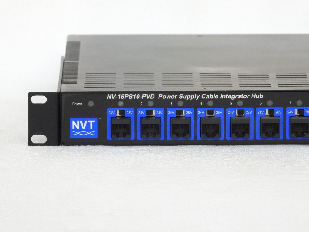 NETWORK VIDEO TECHNOLOGIES NV-16PS10-PVD POWER SUPPLY CABLE INTEGRATOR HUB